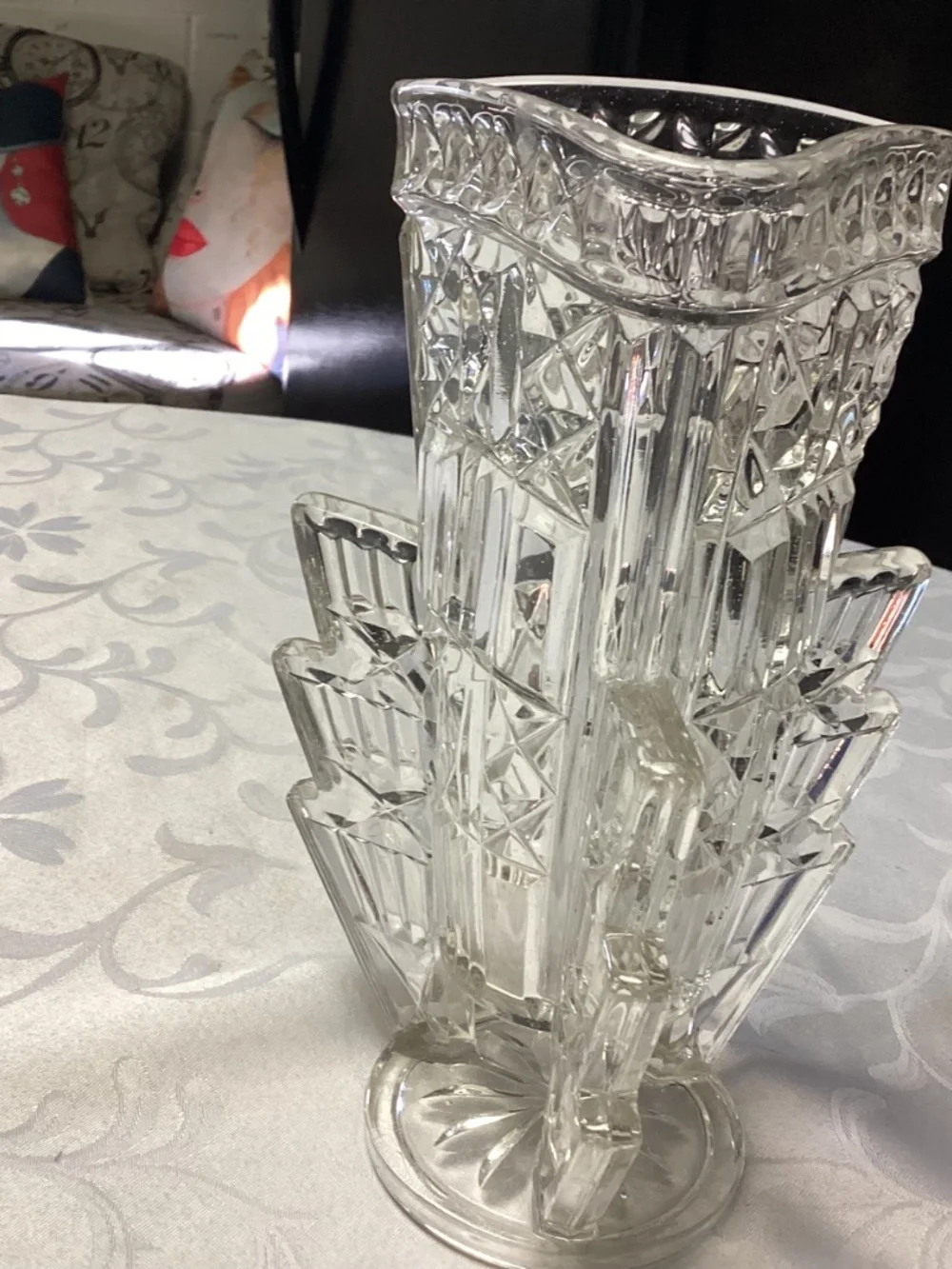 ART DECO ROCKET VASE CIRCA 1970 s